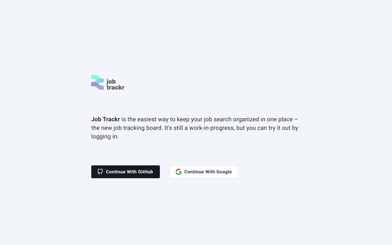 Job Trackr image